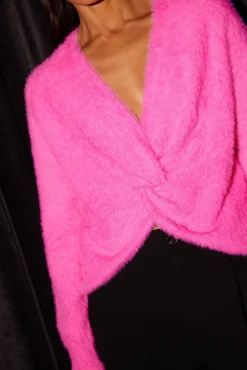 Women Dancing Leopard Bonnie Jumper In Pink - Reversible