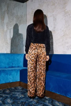 Women Dancing Leopard Cassia Trousers In Leopard