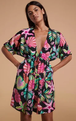 Women Dancing Leopard Coco Loco Dress In Starfish