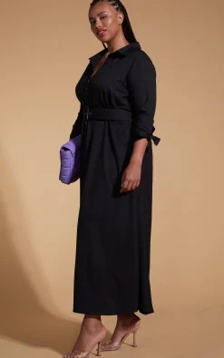 Women Dancing Leopard Dove Dress In Black - Extended Sizing