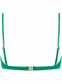 Women Dancing Leopard Halo Lalita Bandeau Bikini Top In Green