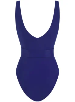 Women Dancing Leopard Halo Sa Caleta Swimsuit In Navy
