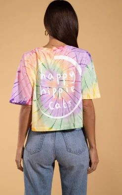 Women Dancing Leopard Happy Hippie Cats Charity T-Shirt