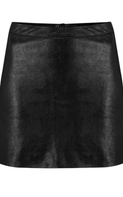 Women Dancing Leopard Harley Skirt In Black