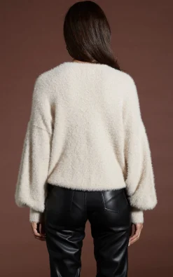 Women Dancing Leopard Honey Jumper In Beige