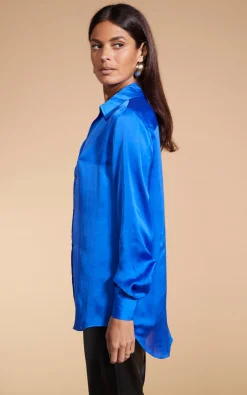 Women Dancing Leopard Konstantina Shirt In Blue