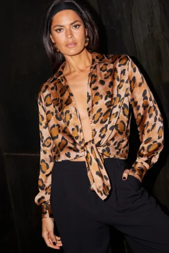Women Dancing Leopard Konstantina Shirt In Leopard