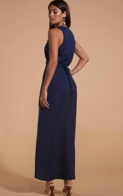 Women Dancing Leopard Kyla Dress In Navy
