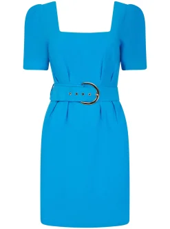 Women Dancing Leopard Mika Mini Dress In Blue