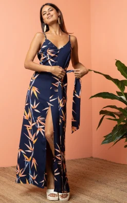 Women Dancing Leopard Sookie Slip Dress In Bamboo Print