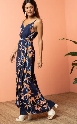 Women Dancing Leopard Sookie Slip Dress In Bamboo Print