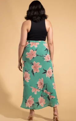Women Dancing Leopard Sophie Skirt In Sage Base Tulip