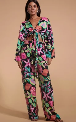 Women Dancing Leopard Takumi Top In Starfish