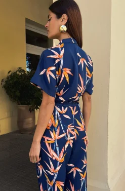 Women Dancing Leopard Zeta Jumpsuit In Bamboo